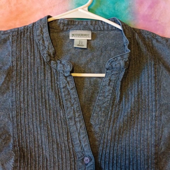 Size Large Motherhood Maternity Top - Picture 4 of 7